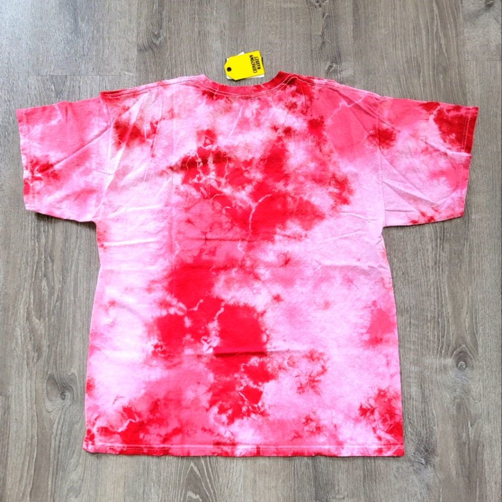 BRAND NEW Chinatown Market Red Tie Dye Peace Tee Men's Size XL - Picture 4 of 6